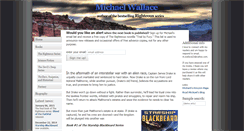 Desktop Screenshot of michaelwallaceauthor.com